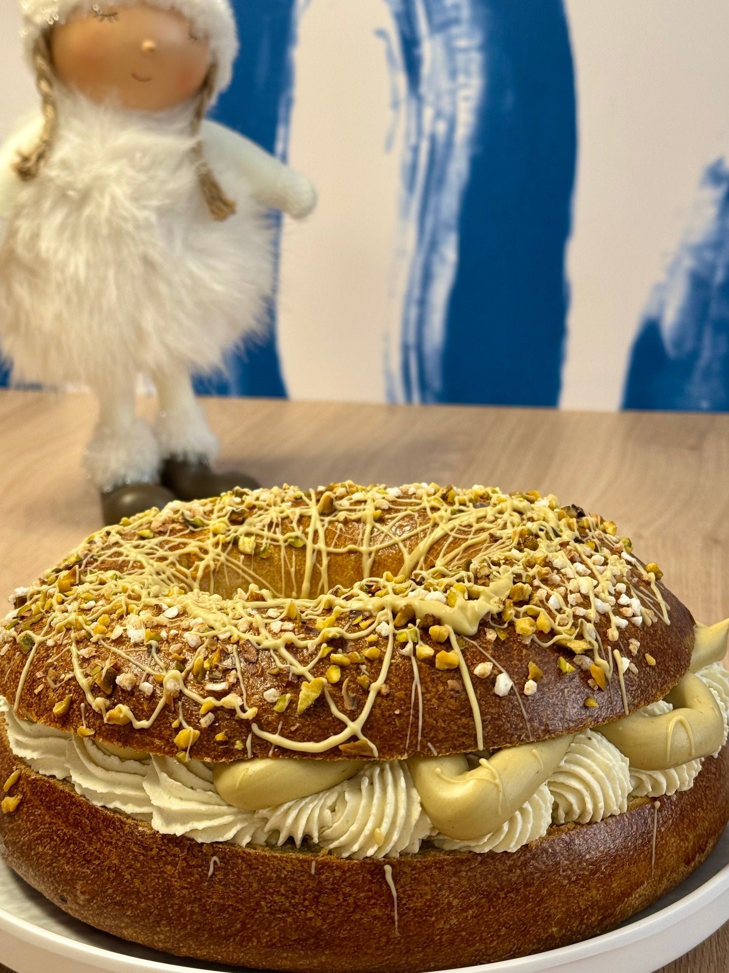 Roscón de Reyes de Pistacho