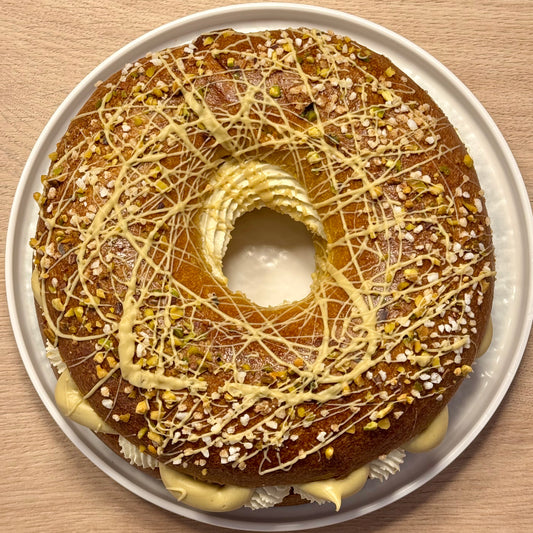 Roscón de Reyes de Pistacho