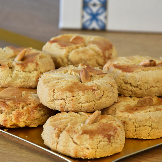 Mantecados de almendra